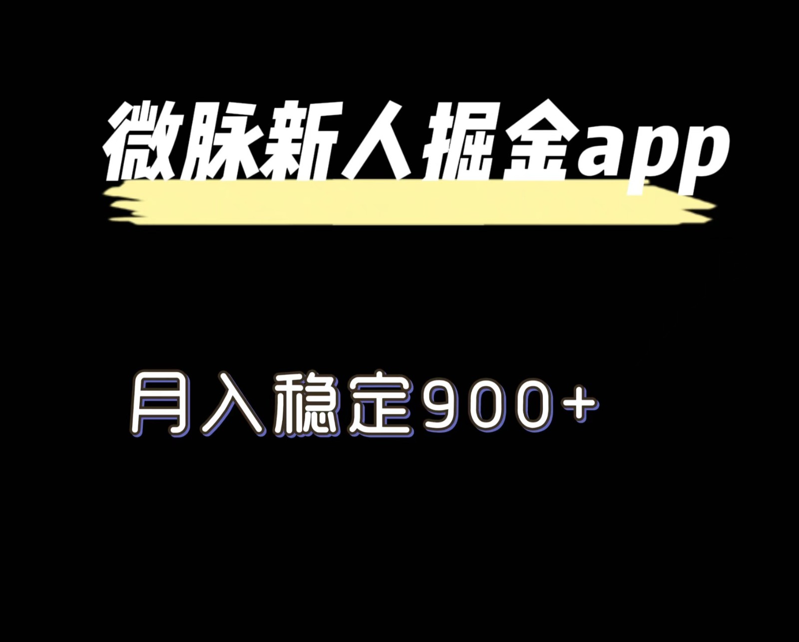 最新微脉长久项目，拉新掘金，月入稳定900+-轻创淘金网